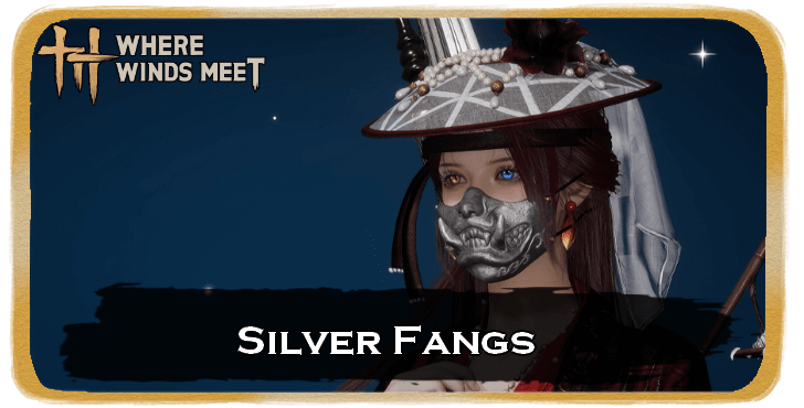 Where winds meet silver fang mask