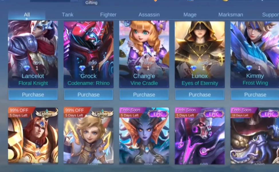 Promo Diamonds Skins