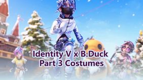 Костюмы и награды коллаборации Identity V x B.Duck, часть 3