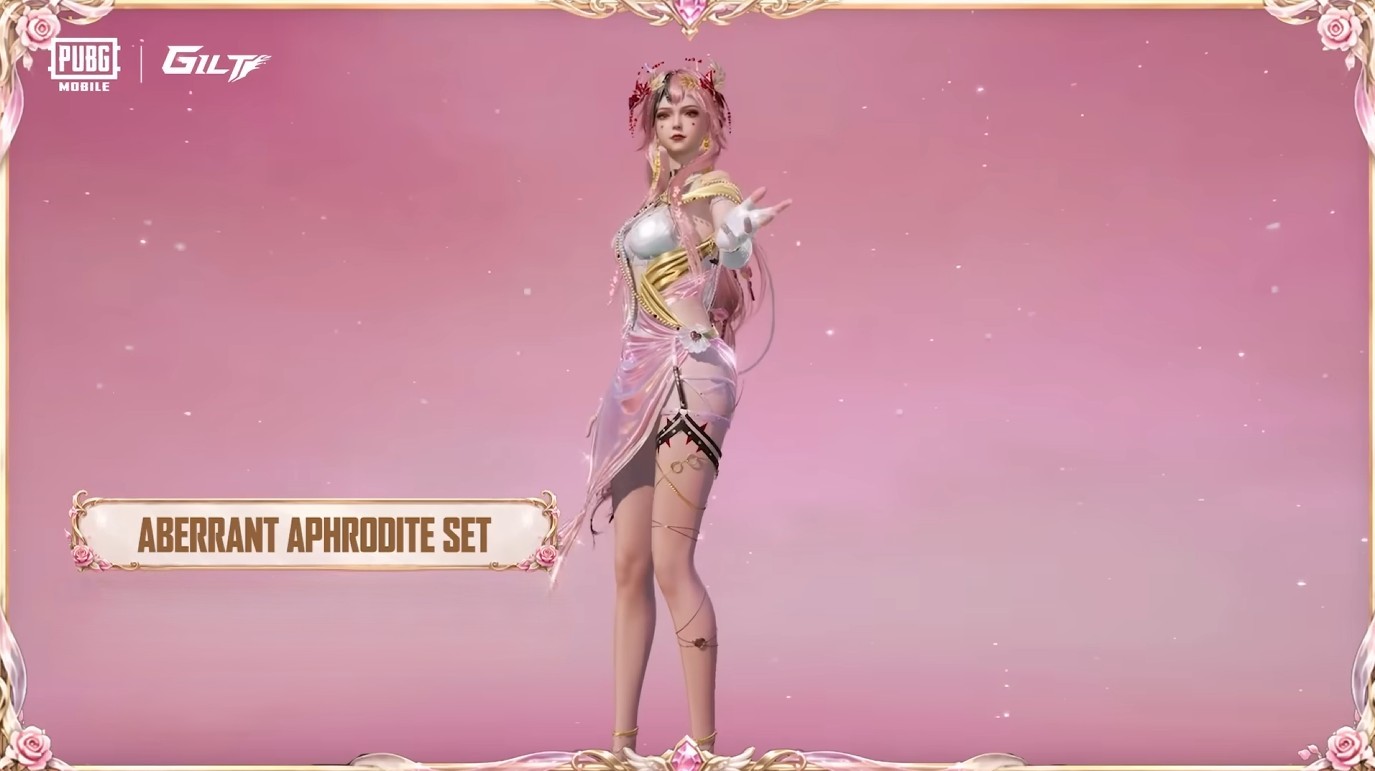 Aberrant Aphrodite Set PUBG Mobile