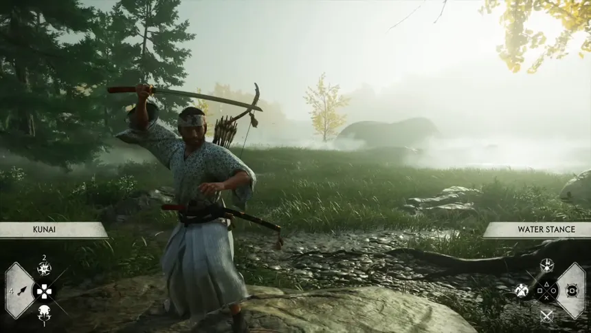Ghost of Tushima Water Stance