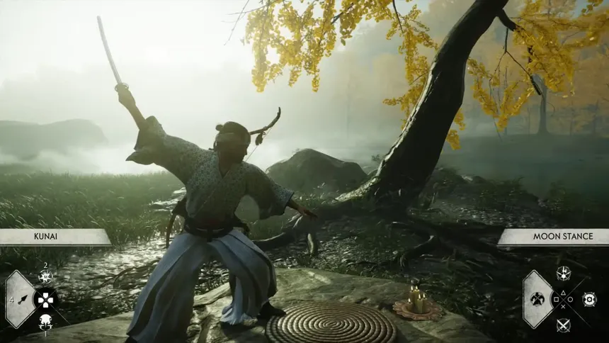 Ghost of Tushima Moon Stance