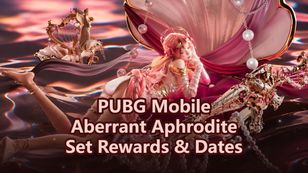PUBG Mobile Aberrant Aphrodite Gilt Set All Rewards & Dates