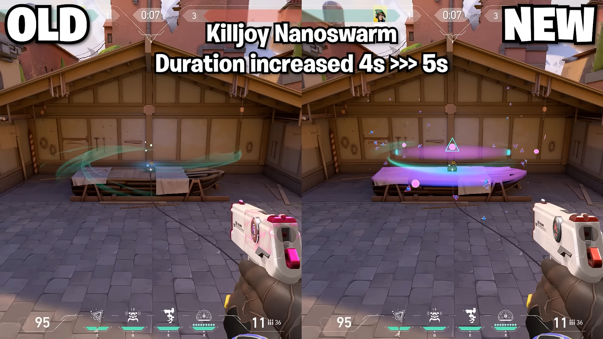 Killjoy's Nanoswarm Duration Increased