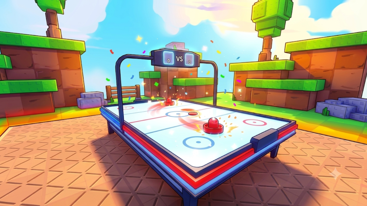 Roblox Air Hockey Legend Illustration