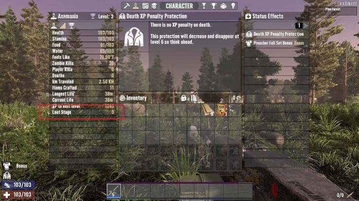 Loot Stage System