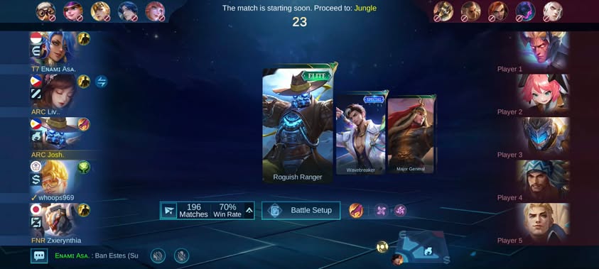 MLBB Team Composition - Drafting