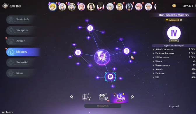 Hero Mastery