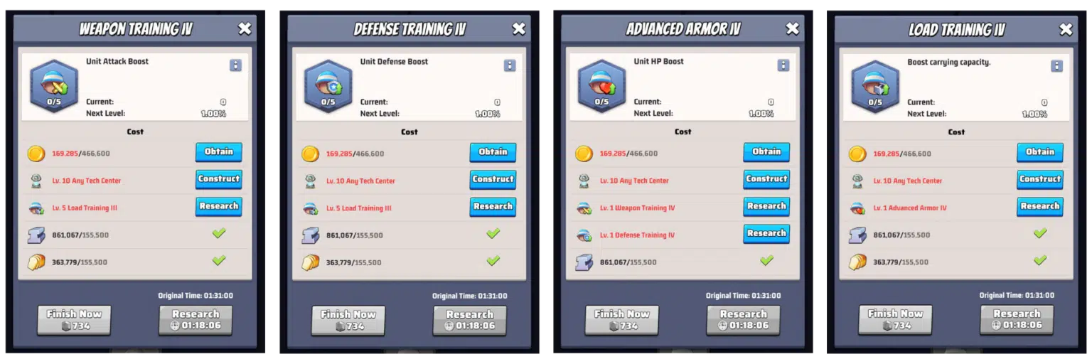 Last War Units