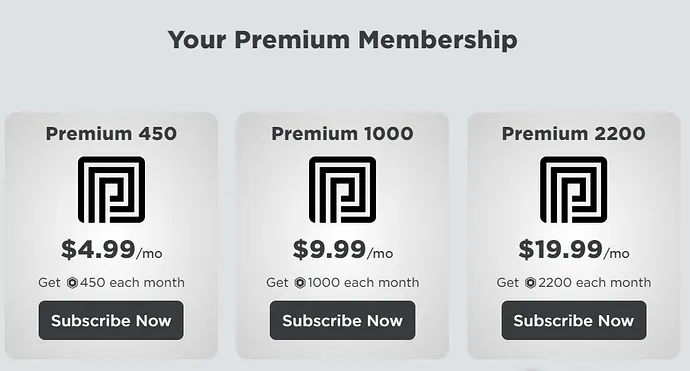 Roblox Premium