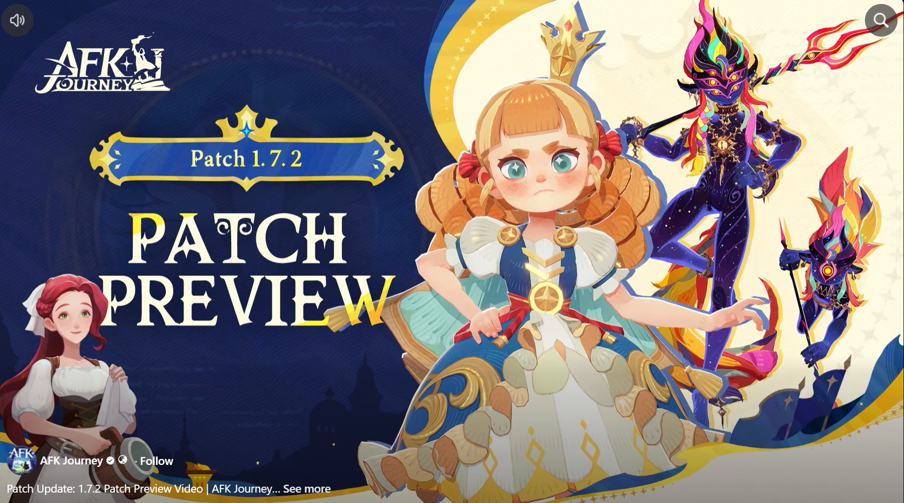 AFK Journey Patch 1.7.2 Preview