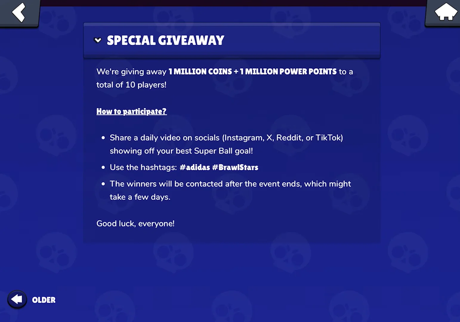 Special Giveaway
