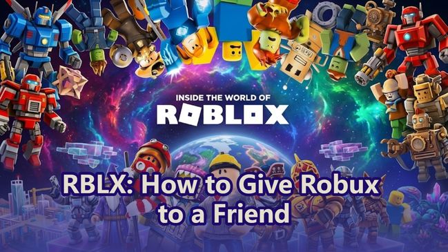RBLX: How to Give Robux to a Friend
