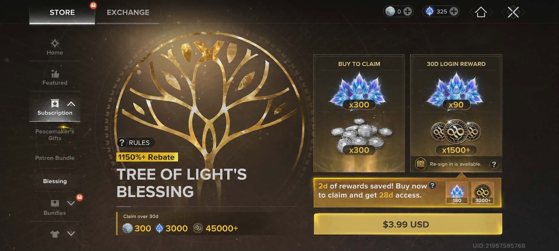 Destiny-Rising-Tree of Lights Blessing