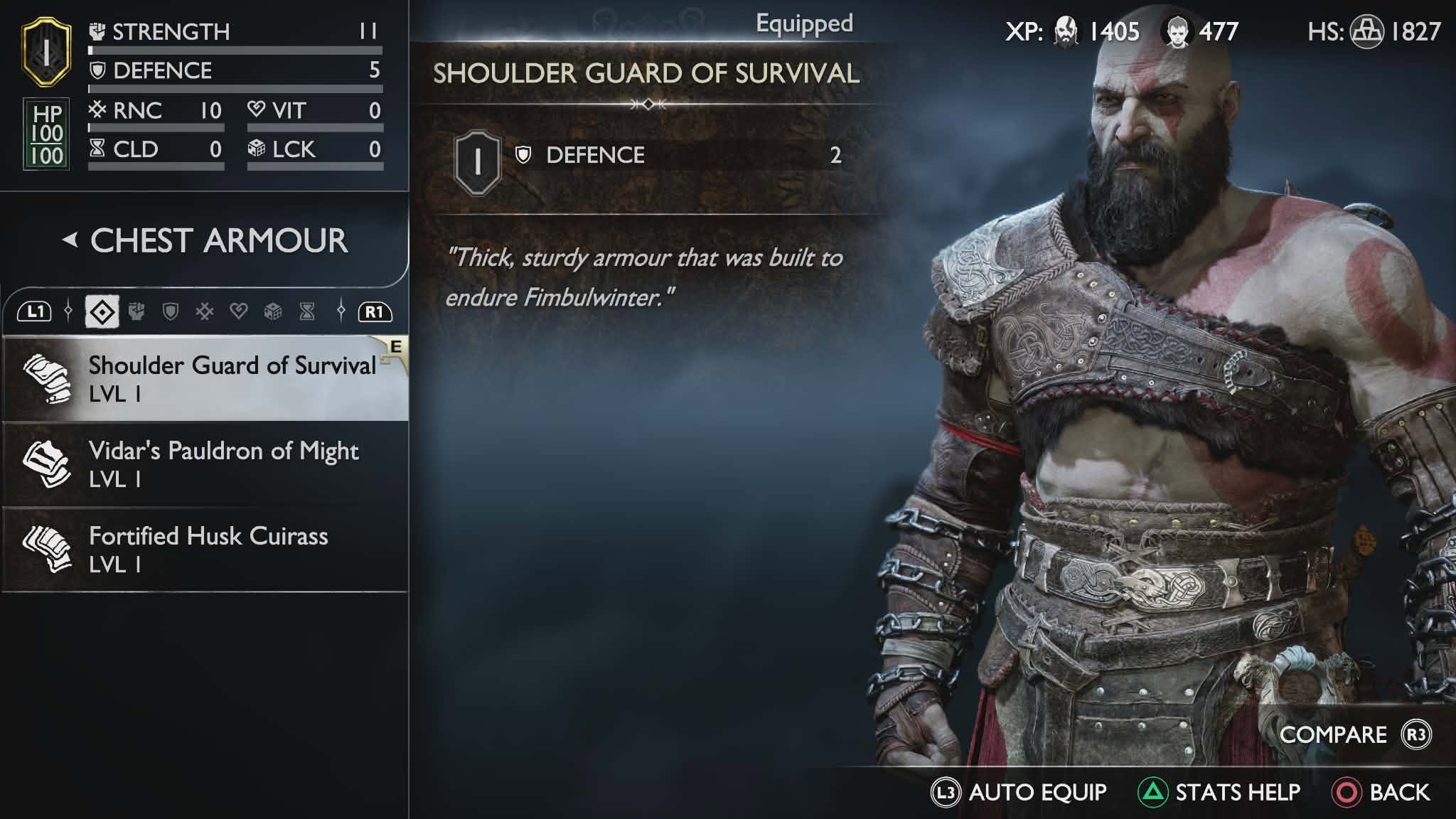 Surival Armor Set - God of War Ragnarok