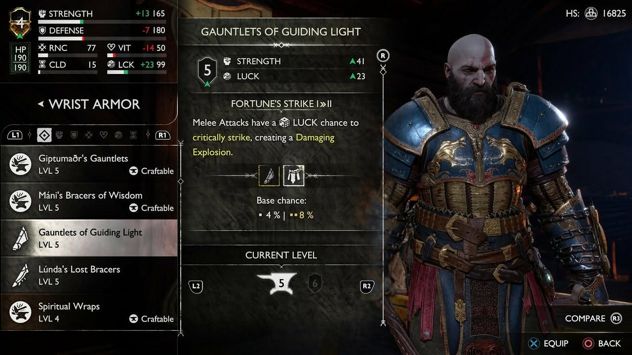 Guiding Light Armor - God of War Ragnarok