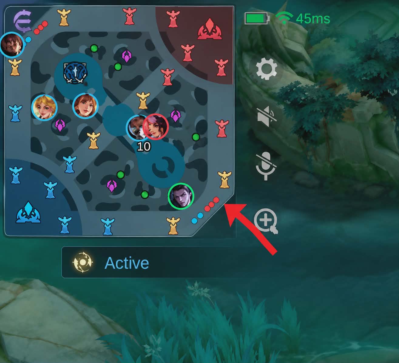 Mini Map Discipline MLBB