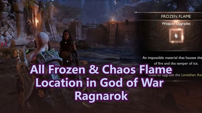 All Frozen & Chaos Flame Location in God of War Ragnarok