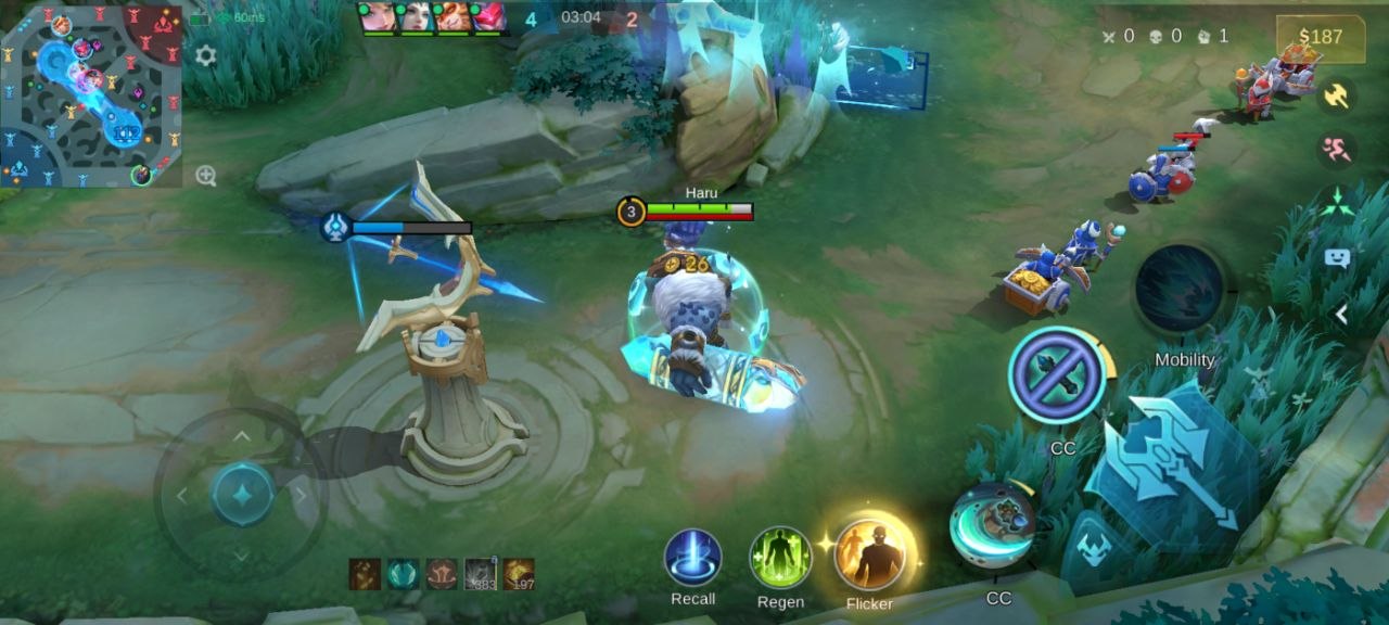 Bush Control & Vision Pressure