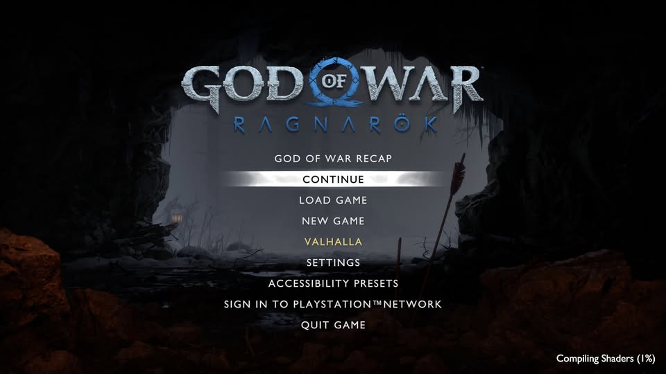 god of war ragnarok pc compiling shaders