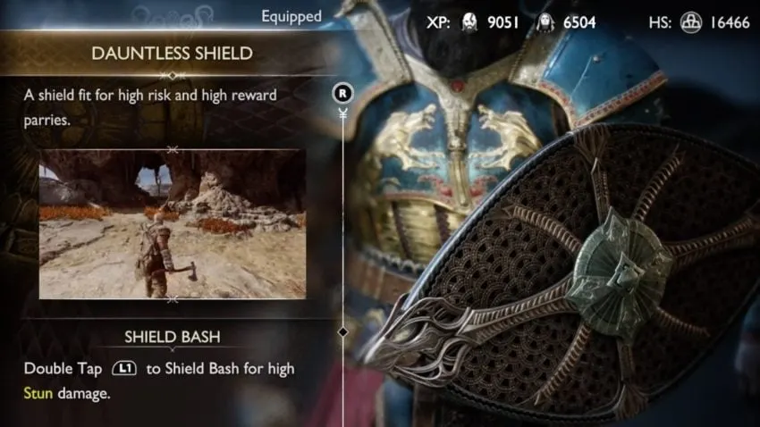 god-of-war-ragnarok-dauntless-shield