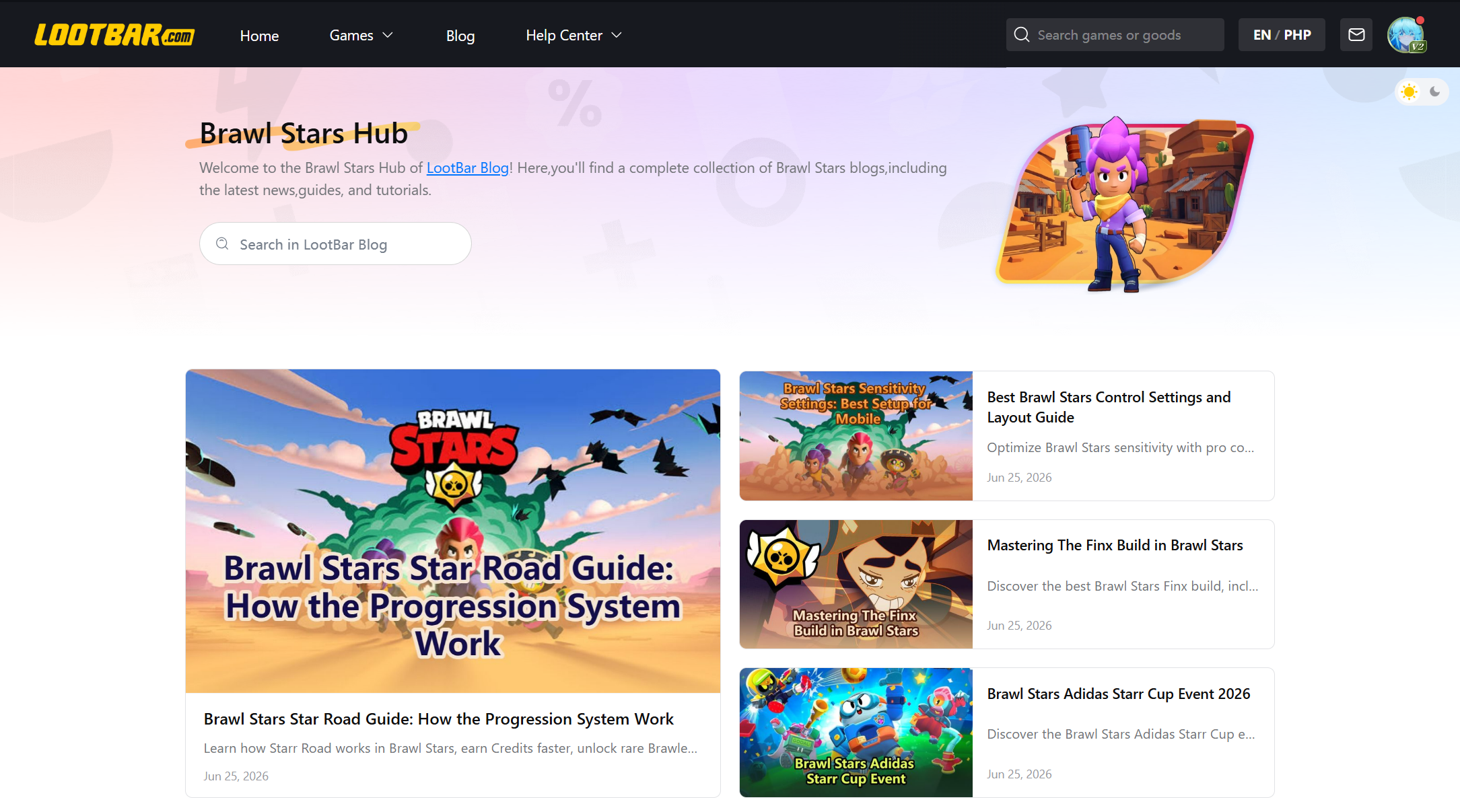 LootBar — Brawl Stars Hub