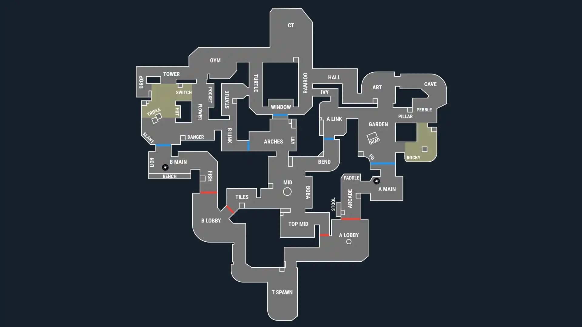 Valorant Summit map layout