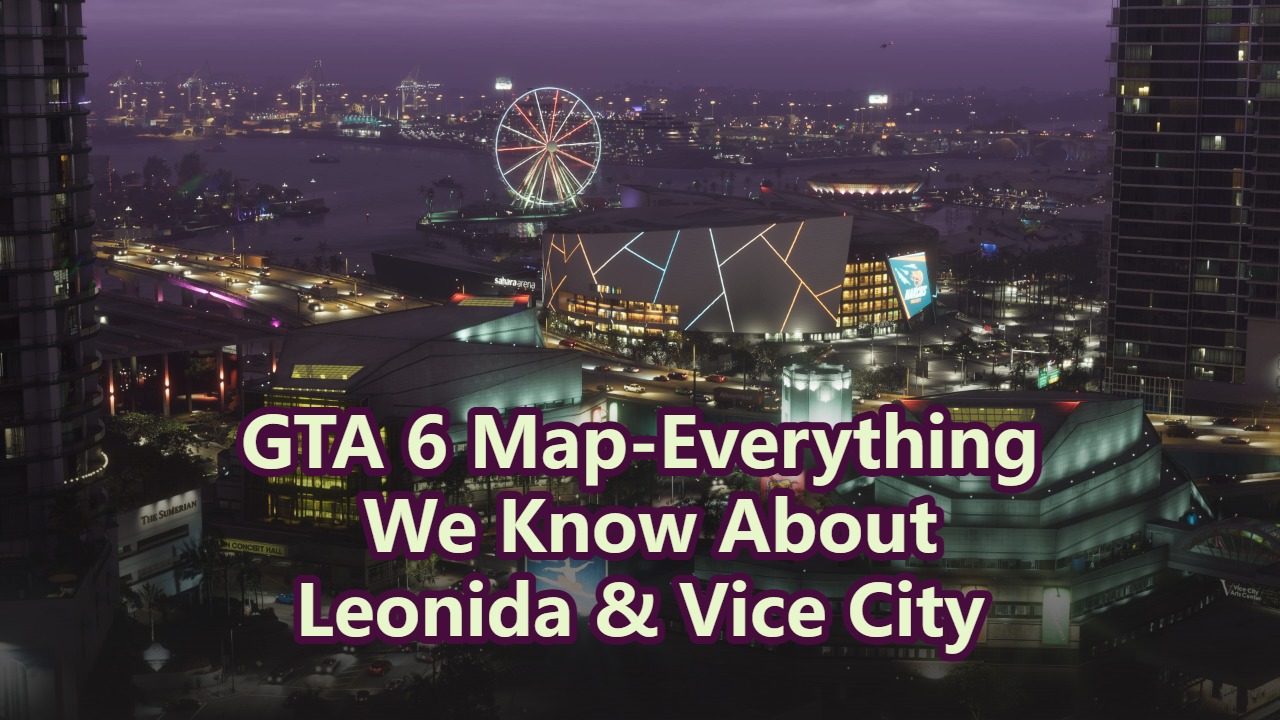 GTA 6 Map: Everything We Know About Leonida & Vice City