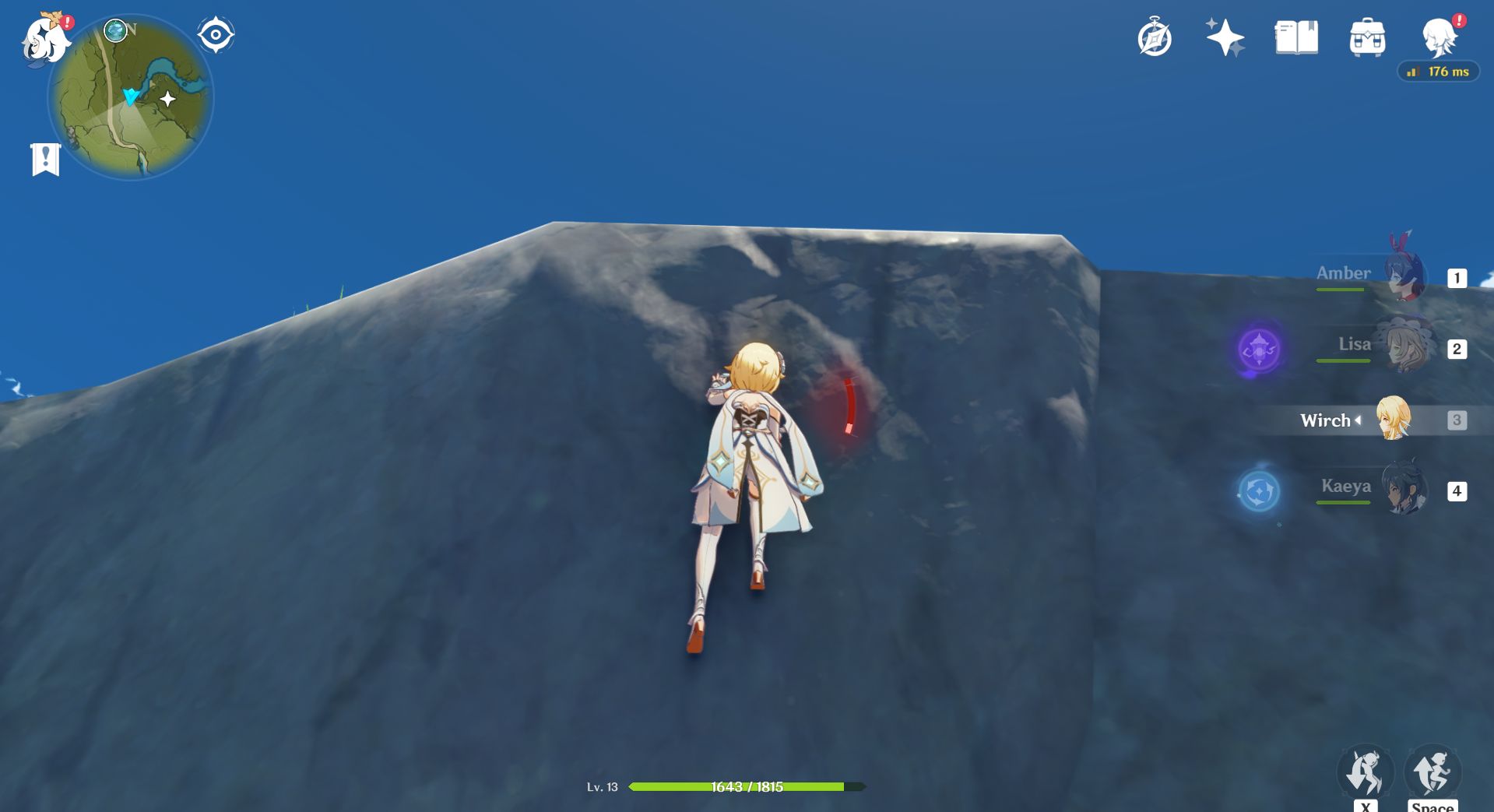 genshin impact custom control climbing