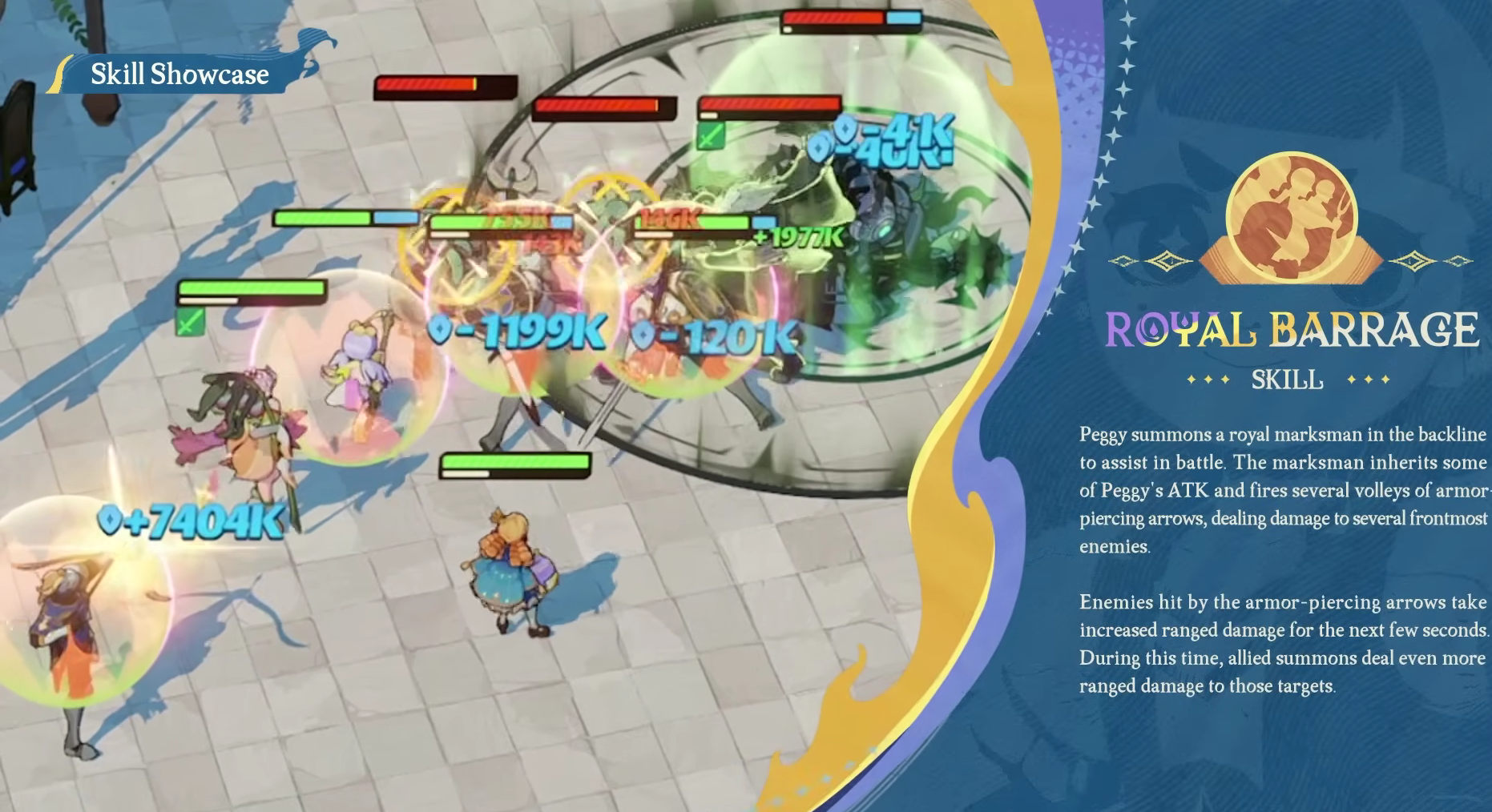 Royal barrage