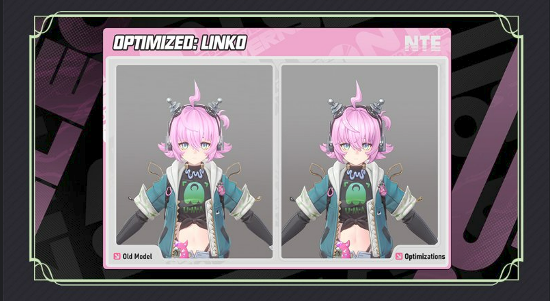リンコ キャラクターモデル更新