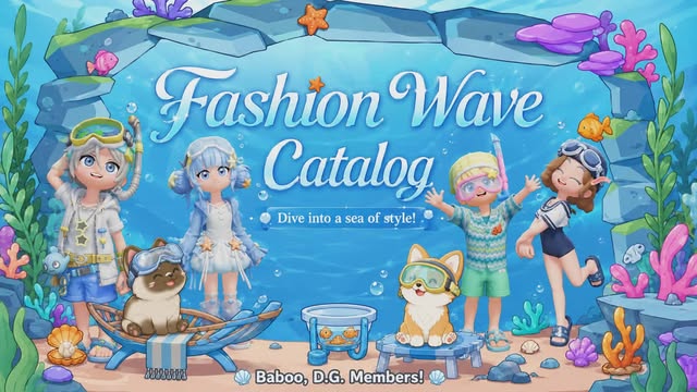 Heartopia Fashion Wave Catalog