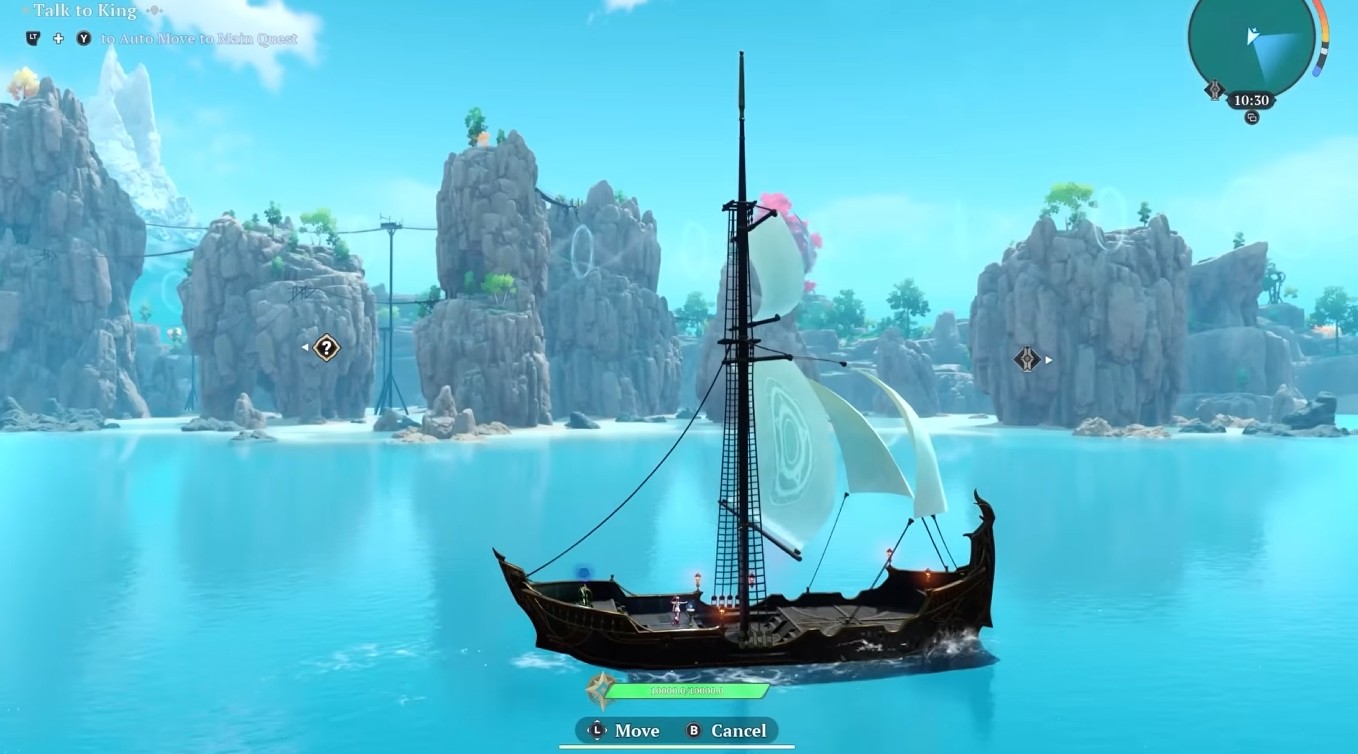 Seven Deadly Sins: Origin screenshot ocean