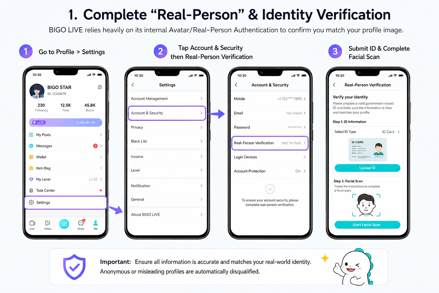 Complete "Real-Person" & Identity Verification
