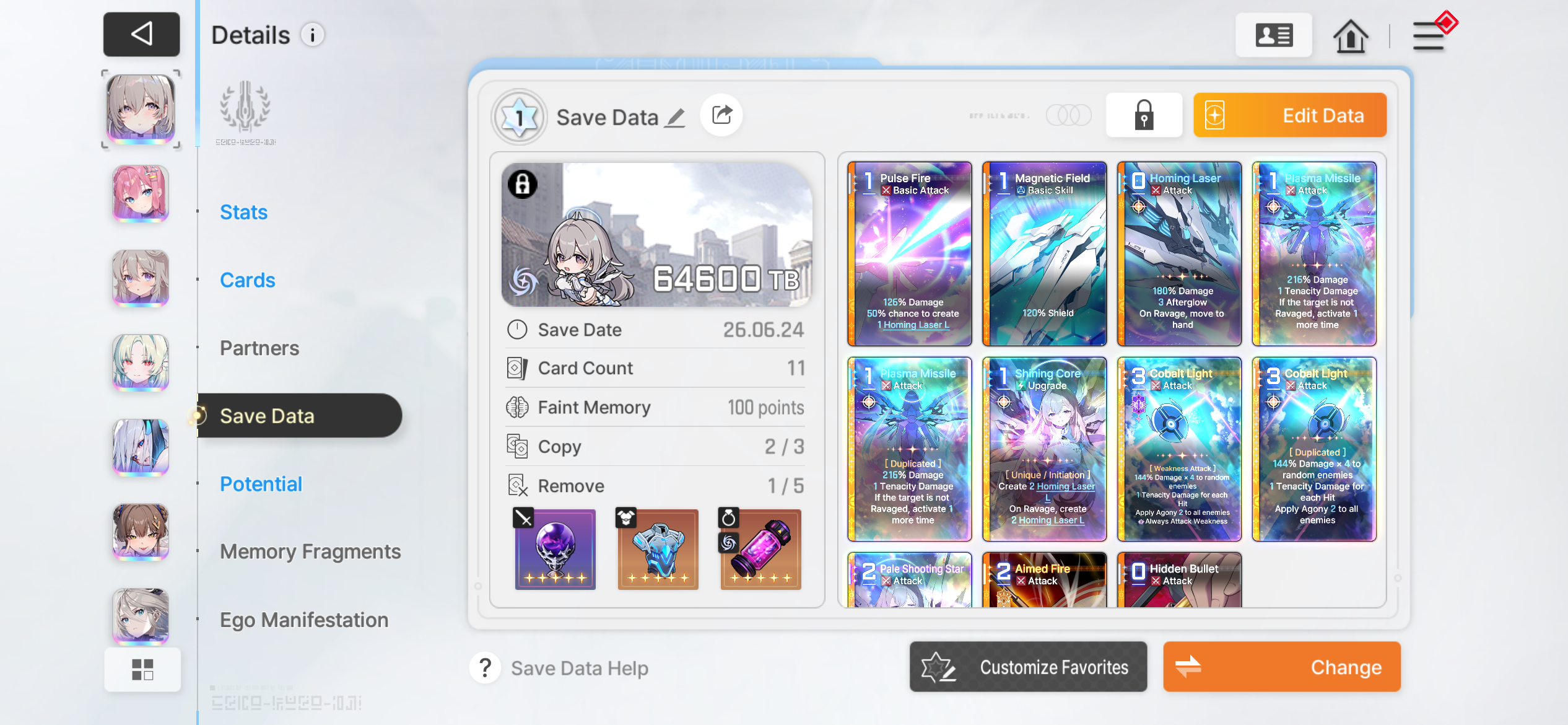 Save Data