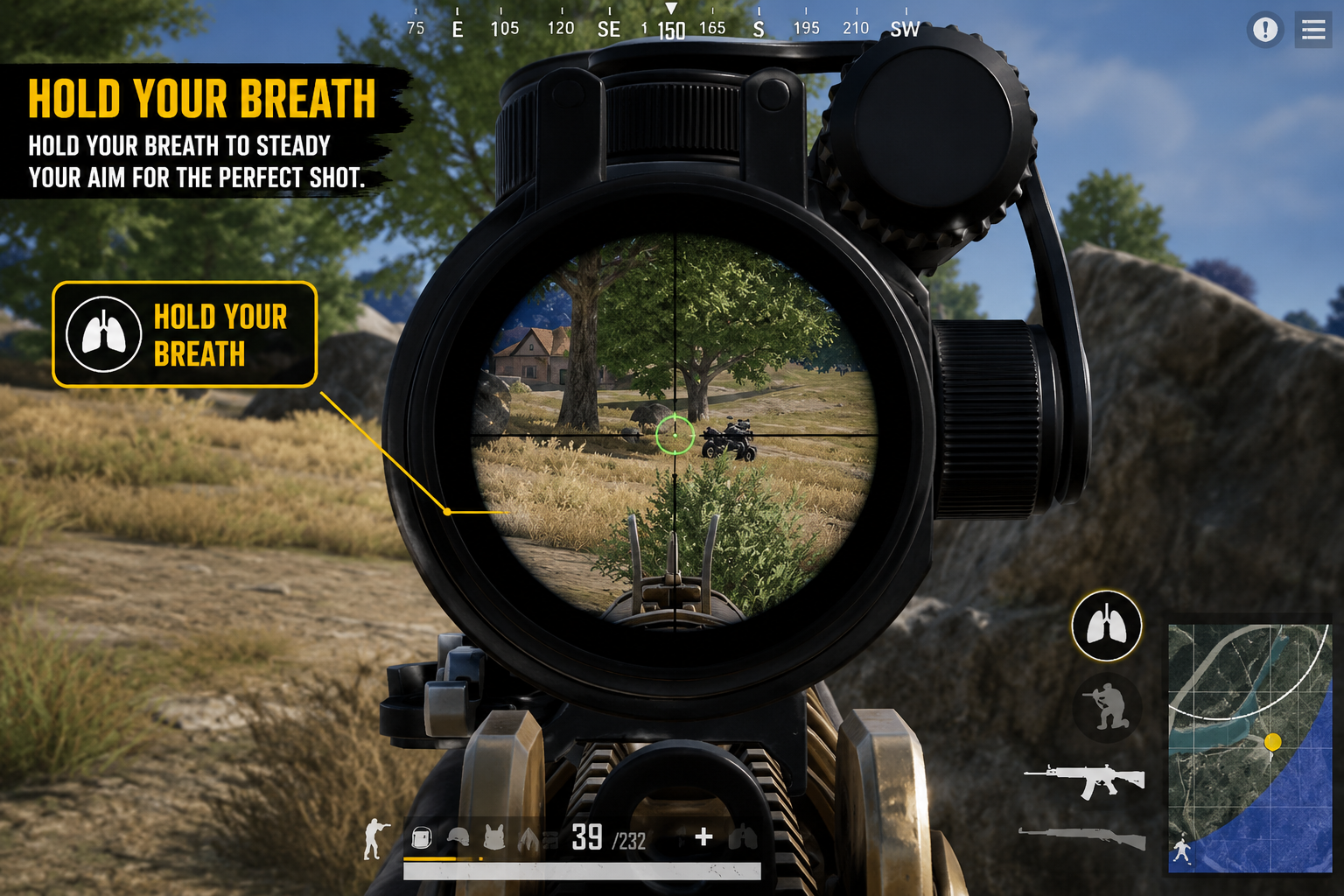 Hold Your Breath Before Every Shot