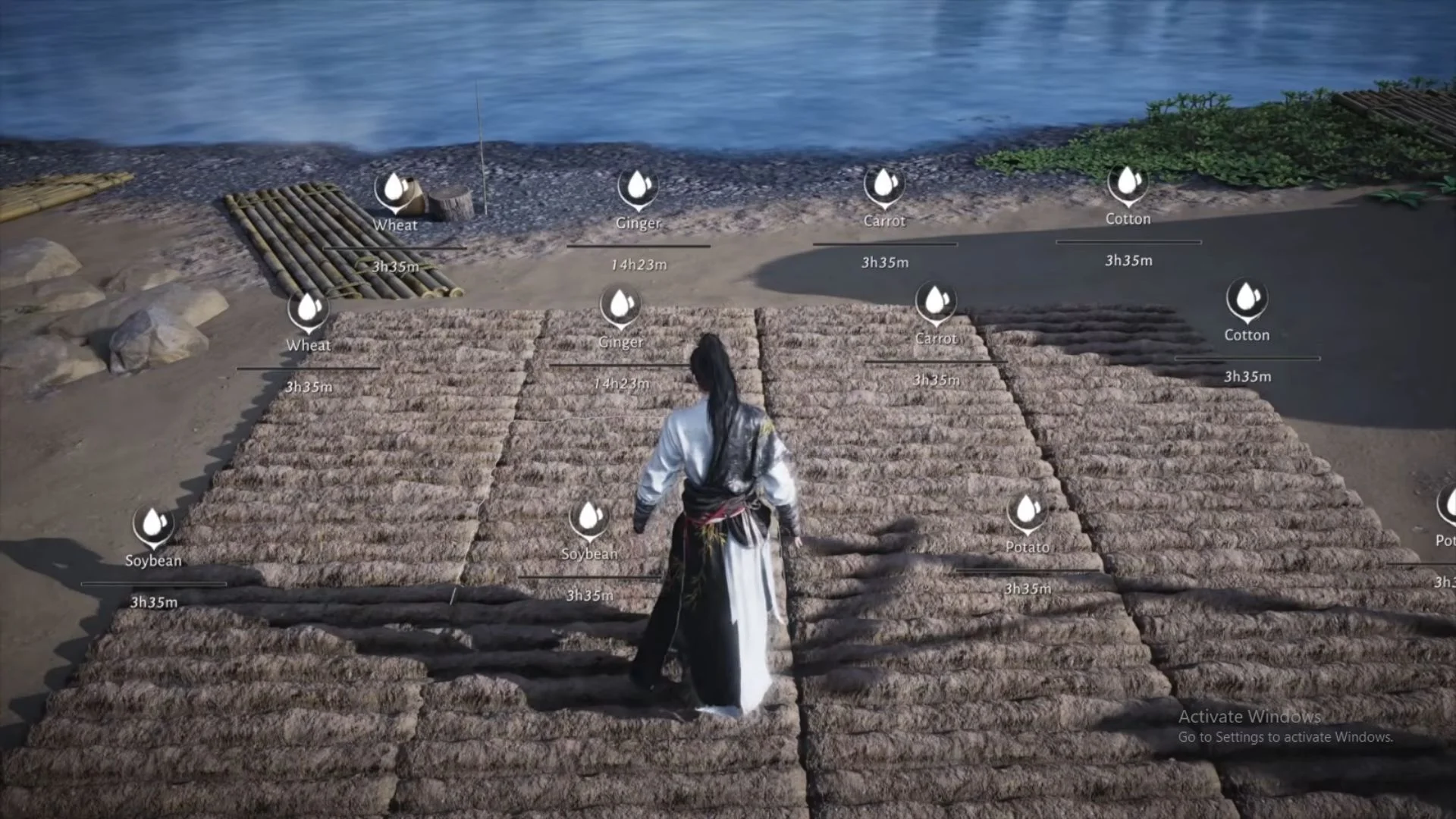 Farm Crops and Gather Resources