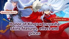 Honor of Kings x Inuyasha Skins features, effect and prices