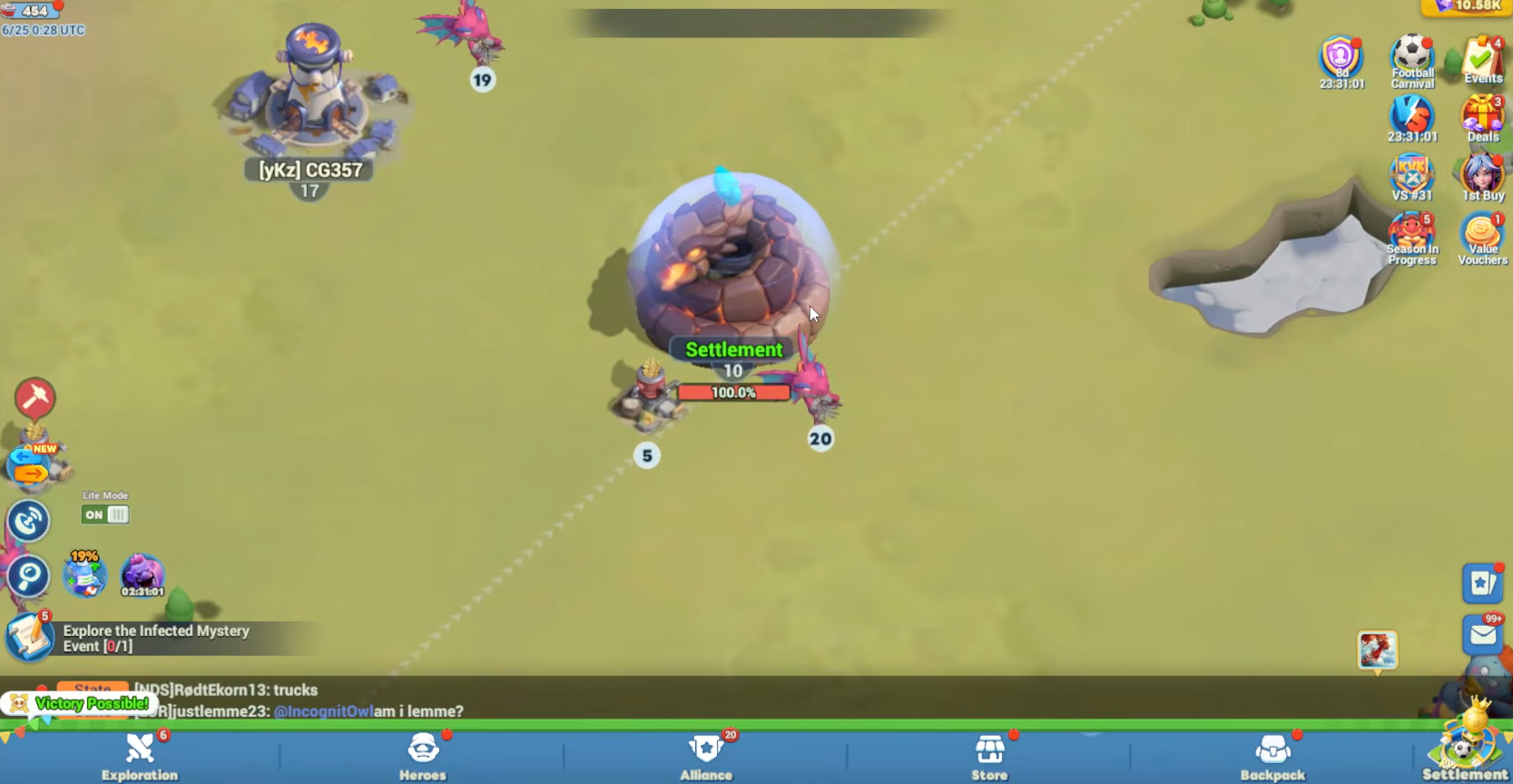 New Defense Event