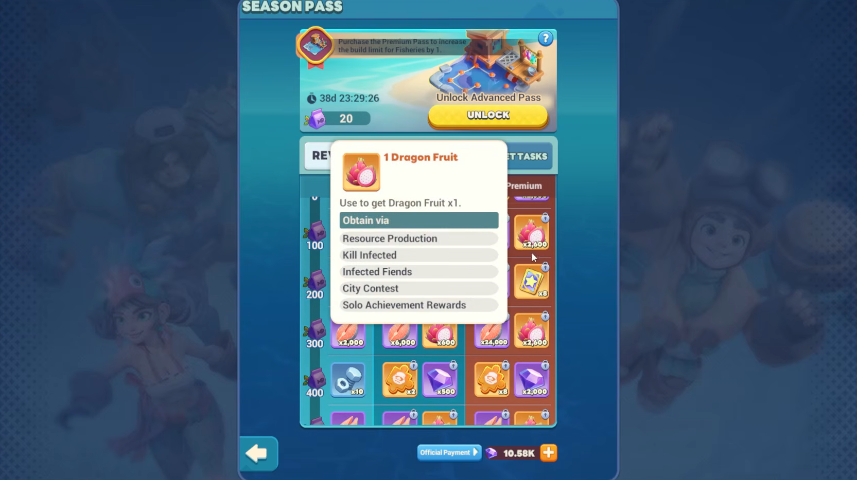 Updated Season Passes