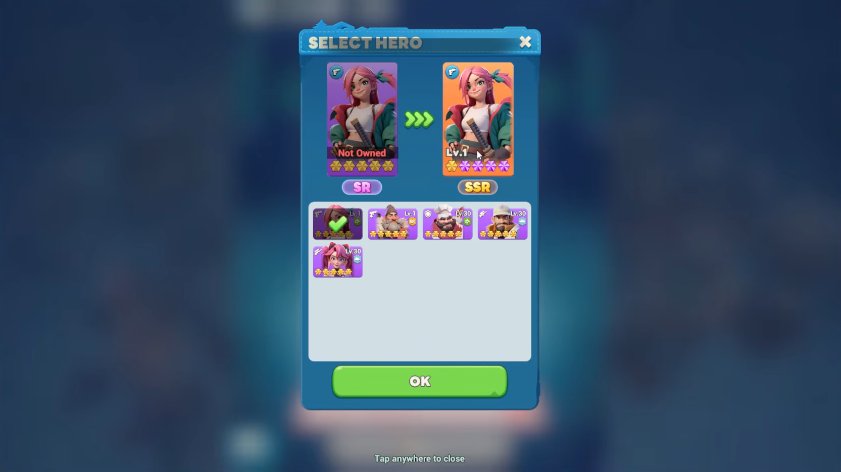 Hero Progression System