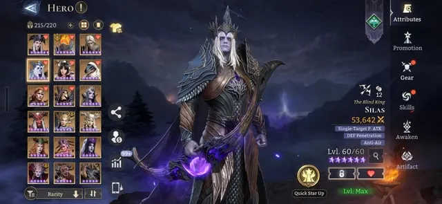 Watcher of Realms Heroes