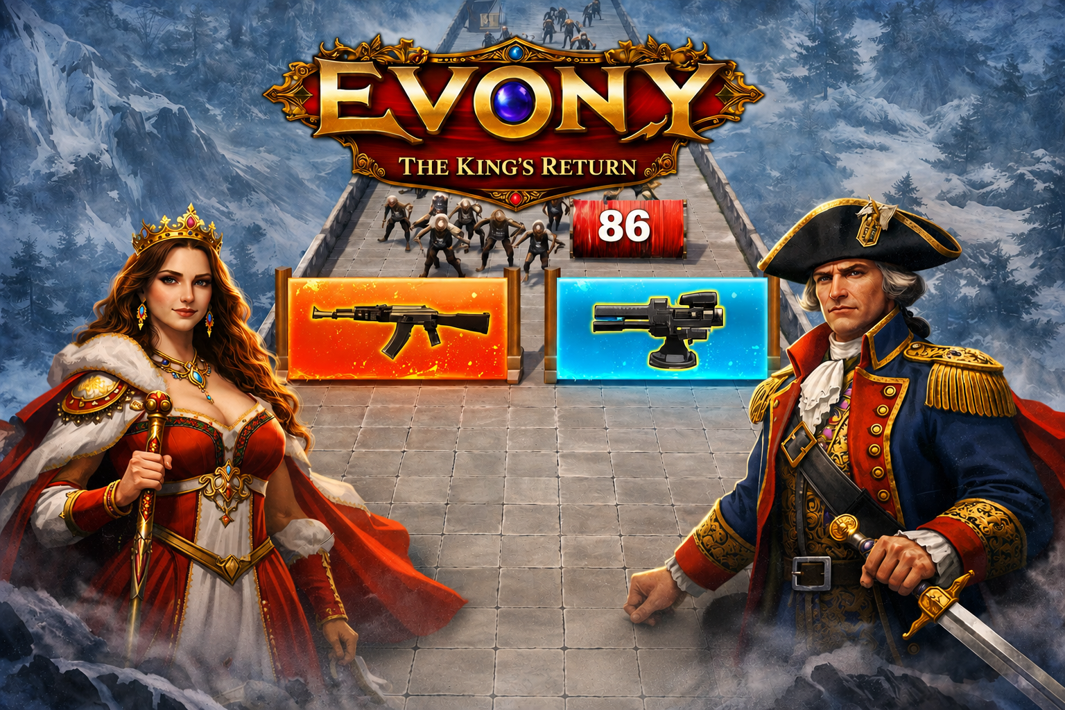 Evony King Return front Image