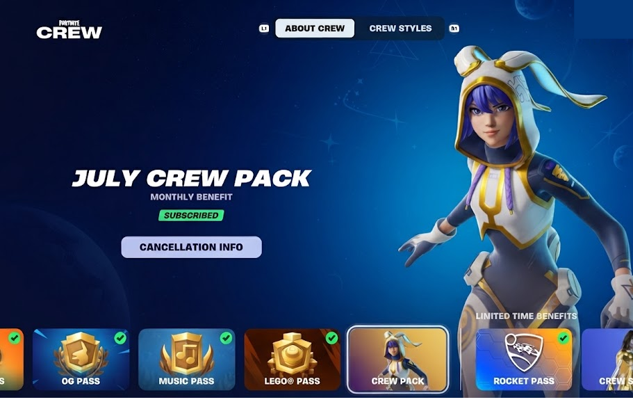 crew pack