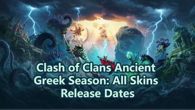 Clash of Clans Ancient Greek Season: All Skins Release Dates