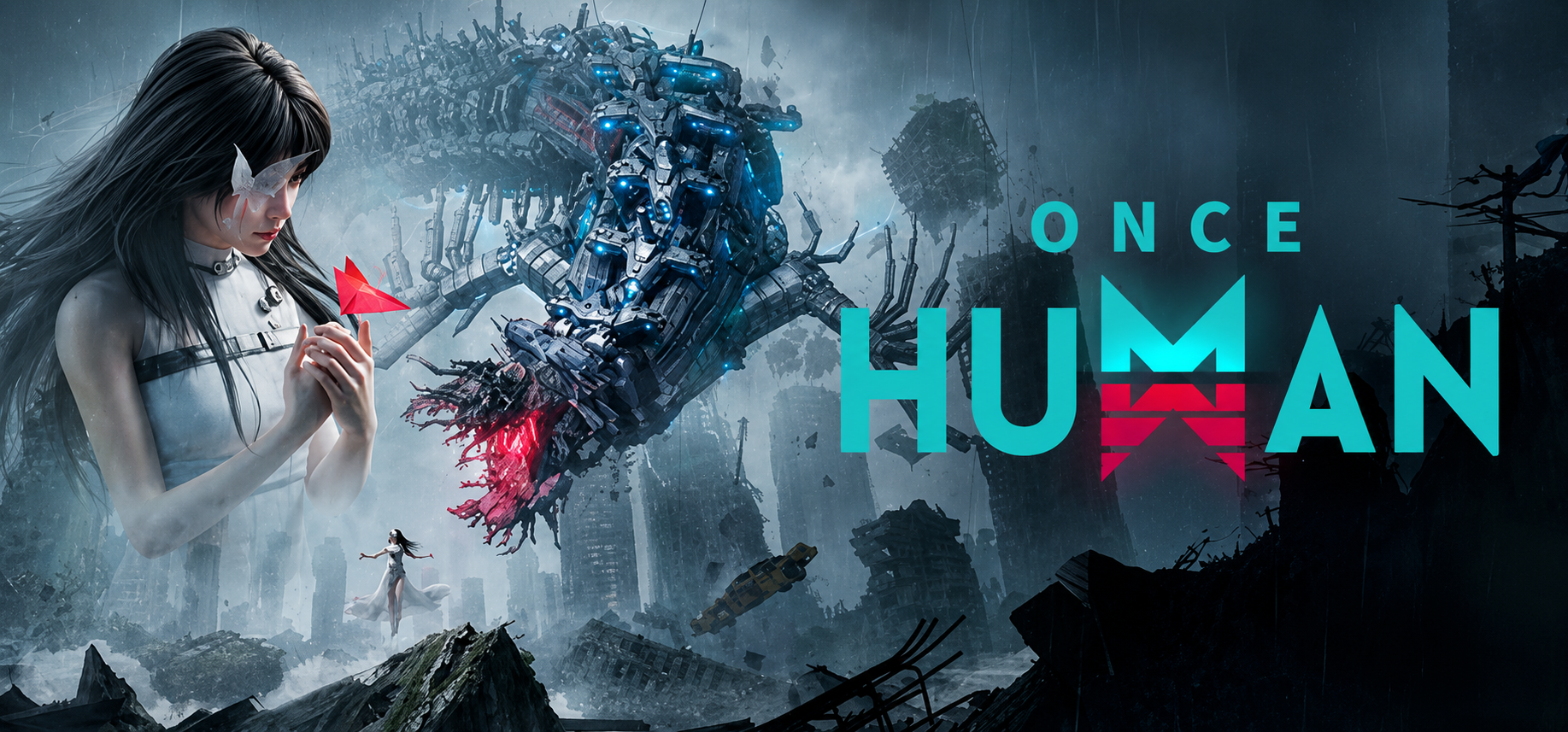 once human front image