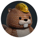 once human logging beaver