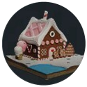 once human Gingerbread House