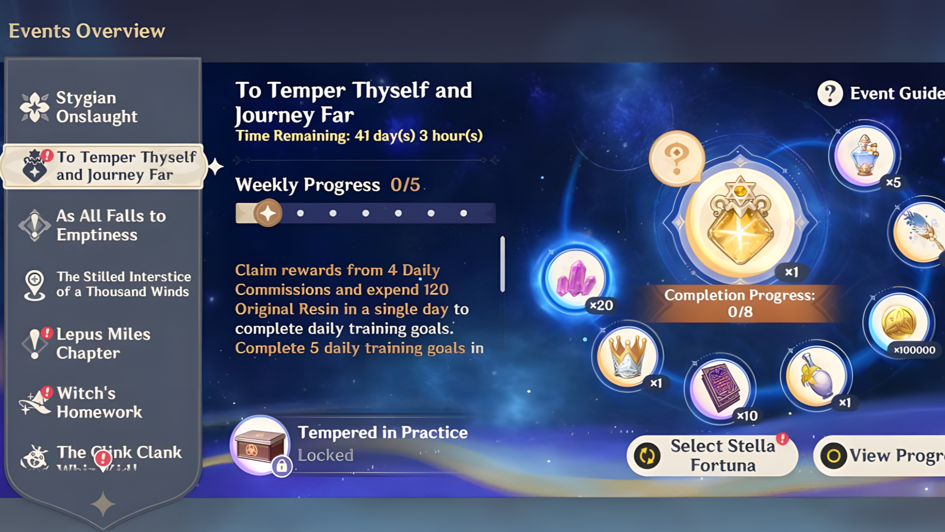 Limited-Time Events