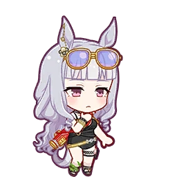 gold ship summer chibi